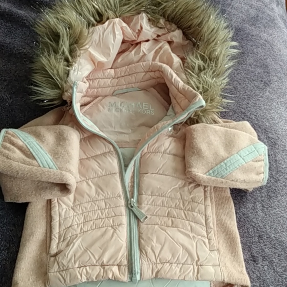 Michael kors toddler 3T down filled jacket